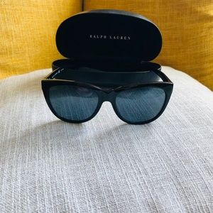 Authentic RALPH LAUREN Black Sunglasses - Cat Eye